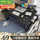 全品屋床上電腦桌床上桌子大號(hào)可折疊桌床上宿舍學(xué)習(xí)桌家用小桌子