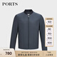 PORTS寶姿男裝商務(wù)休閑常規保暖外套夾克MN9J124JWP032 NAVY S