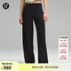 lululemon丨Throwback Still 女士運(yùn)動長褲 亞洲版型 LW5FX9A 黑色 M