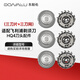 東耐倫適配飛利浦剃須刀頭HQ3/HQ4/PQ1系列HQ4刀頭刀網(wǎng)配件適用HQ30/HQ40/PQ189三刀片+三刀網(wǎng)