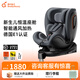 兩只兔子求知Pro兒童安全座椅新生幼兒寶寶0-8歲電動(dòng)車(chē)汽車(chē)車(chē)載通風(fēng)加熱 【求知Pro】極空黑