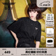 BOY LONDON【滿天星】春夏男女同款短袖漸變燙鉆印花時(shí)尚T恤N01107 黑色 M