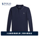 Polo Ralph Lauren 拉夫勞倫  男裝 25秋定制修身版網(wǎng)眼布Polo衫RL19947 410-深藍(lán)色 M