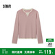 森馬（Semir）森馬毛衣女短款假兩件含羊毛針織衫24冬新款保暖內搭109724107015