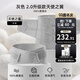 嫚熙（EMXEE） 產(chǎn)后收腹帶剖腹順產(chǎn)束縛帶透氣棉紗布四片交疊束腰骨盆帶 淺灰-100%桑蠶絲 2.0升級 常規(guī)款 L