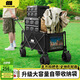TANXIANZHE探險者露營(yíng)車(chē)戶(hù)外推車(chē)野餐車(chē)露營(yíng)裝備折疊露營(yíng)推車(chē)營(yíng)地車(chē)擺攤推車(chē)