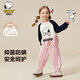 史努比（SNOOPY）童裝女童套裝兒童衛衣衛褲兩件套小童寶寶衣服 三色套裝粉色