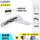 HALOHDBAND美國HALO空頂帽跑步帽專(zhuān)業(yè)馬拉松導汗排汗戶(hù)外吸汗遮陽(yáng)運動(dòng)防曬帽 白色黑LOGO-【防紫外線(xiàn)50+】