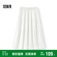 森馬（Semir）半身裙女松緊腰蛋糕裙百搭2025夏季肌理雪紡長(cháng)裙垂感107425120060