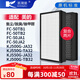 凱琪麗（KAIQILI）適配美的空氣凈化器KJ500G/KJ550G-JA/TA/TB32過(guò)濾網(wǎng)濾芯 KJ600G-X2過(guò)濾網(wǎng)濾芯 KJ550G-JA32/TA32/FC-50JA2