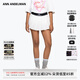 ANN ANDELMAN【明星同款】官方直營純色設計感a字短裙半身裙松緊腰百褶裙女夏 白色 XS