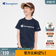 Champion【涼感科技】冠軍男女童短袖T恤2025夏季新款大小童親子裝上衣