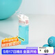 樂(lè )扣樂(lè )扣（LOCK&LOCK）人魚(yú)線(xiàn)塑料運動(dòng)水杯便攜水壺帶刻度提手男女水杯子520ML淡粉色