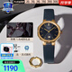 卡西歐（CASIO）SHEEN藍(lán)寶石鏡面石英商務(wù)八角超薄腕表送女朋友節(jié)日禮物氣質(zhì)手表 SHE-4543GL-8A優(yōu)雅八角