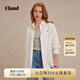 ELAND【法國亞麻】衣戀氧氣感襯衫女長(cháng)袖內搭2025夏季新款淡人 象牙白/白色(39)Ivory S /160