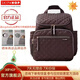 SKIP HOP（SKIPHOP）SKIP HOP媽咪包大容量 多功能媽咪包 手提 媽咪包雙肩 時(shí)尚背包 巧克力色（新款）
