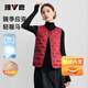 雅鹿輕薄羽絨馬甲女士2025秋冬新款圓領(lǐng)內膽保暖馬夾背心