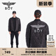 BOY LONDON【太空少年】秋冬男女同款外套黑色老鷹棉服N29007 黑色 M