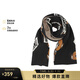 莫斯奇諾（moschino）禮物中性款泰迪熊配字母圍巾 黑色 30571 M1856 016