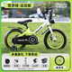 飛鴿兒童自行車(chē)鎂合金3-6-10-12歲寶寶腳踏車(chē)輔助輪男孩女孩童超輕車(chē) 輻條輪【鎂合金車(chē)架】 雪芽綠 16寸【適合100-120CM】