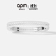 APM Monaco密鑲手鐲簡(jiǎn)約前衛方形手飾情侶送女友送閨蜜禮物 銀白色密鑲手鐲 M