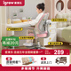 愛(ài)果樂(lè )（IGROW）兒童學(xué)習椅學(xué)生椅兒童座椅兒童椅子寫(xiě)字椅【升降腳踏 多維調節】