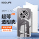 KOOLIFE適用 OPPO A6 Pro手機(jī)殼保護(hù)套OPPO A6Pro手機(jī)保護(hù)套鏡頭全包簡(jiǎn)約親膚透明軟殼淡化指紋外背殼