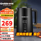 格來(lái)德 （Grelide）燒水壺保溫316L不銹鋼電熱水壺恒溫電水壺家用大容量熱水壺多段調溫煲水壺煮水壺LED大屏數顯 1.7L D2217E黑-316不銹鋼-4段溫度
