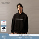 Calvin KleinJeans春秋男士經(jīng)典刺繡字母ck休閑純棉寬松連帽衛衣40HM231 BAE-太空黑 M （建議130-150斤）