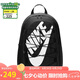 耐克（NIKE）男女雙肩包背包 大容量旅行包電腦書包休閑包DV1296-010 黑白