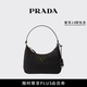 PRADA/普拉達(dá)【禮物】女士Prada Re-Edition 2005 Re-Nylon迷你手袋 黑色-金色徽標(biāo)