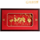 伯莎丹頓 送老人生日禮物高檔松齡鶴壽金箔畫(huà)送爺爺奶奶父母長(cháng)輩60 70 80大壽賀壽祝壽禮品 松齡鶴壽 大款54*93CM
