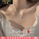 法蔻（farcoko）品牌pt950鉑金項鏈女士白金鎖骨鏈時(shí)尚飾品情人節生日禮物送女友 【賀卡】請拍此選項 -【品牌禮盒】