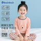 巴帝巴帝純棉嬰幼兒童家居服睡衣睡褲套裝男女寶寶空調(diào)服 芭蕾小兔 120