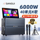 山水（SANSUI）卡拉ok一體機(jī)2025新款家庭ktv音響套裝唱歌家用戶外廣場舞音響功放帶顯示屏k歌專用藍(lán)牙音箱低音炮 E98\ 40喇叭五分頻+21吋屏+532G+點(diǎn)歌+充電話筒