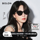 BOLON暴龍眼鏡25年新品楊紫同款貓眼太陽鏡防曬墨鏡男女七夕禮物BX8005 【非偏光】A22 奶茶色