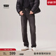Levi's李維斯冬暖系列24秋季新品男士541寬松錐型復(fù)古街頭牛仔褲 灰黑色 31 (32)