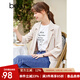 betu百圖女裝ins風(fēng)外套簡(jiǎn)約百搭寬肩小西裝女2203T49 淺杏色 XS
