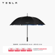 特斯拉（Tesla）官方 碳纖維高爾夫傘雙人遮陽(yáng)擋雨高密度黑膠傘布