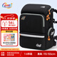 Gmt for kids書包小學(xué)生兒童大容量禮物超輕護(hù)脊1-4年級Light pro腰帶男墨夜黑