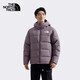 The North Face北面羽絨服男戶(hù)外鵝絨防潑水保暖外套8GK1 月巖棕/1LO L