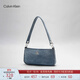 Calvin Klein女包25春夏新時(shí)尚ck牛仔單肩包腋下包禮物4F3217G