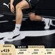 彪馬（PUMA）王嵐嵚同款緩震防滑實(shí)戰(zhàn)籃球鞋男女輕便低幫運(yùn)動(dòng)鞋195509 白-黑色-02 42