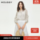moussy 2025新品法式田園風(fēng)碎花雪紡長(cháng)袖襯衫女028ISA30-3131 花紋白色 均碼