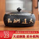 板谷山陶瓷煙灰缸大號防飛灰辦公室客廳家用創(chuàng)意個(gè)性煙缸禮品隨機(jī)款發(fā)貨