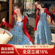 森女部落復古純色顯白開(kāi)衫短款上衣修身新款原創(chuàng  )短外套女2025年夏 紅色（單件） L