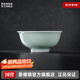 景德鎮（jdz）官方陶瓷影青瓷餐具無(wú)鉛純色碗盤(pán)組合搬家喬遷禮物家用搬家禮物 流影6英寸面碗（兩只裝）