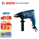 博世（BOSCH）GSB 600專(zhuān)業(yè)沖擊鉆電鉆手電鉆電動(dòng)螺絲刀起子機電轉手槍鉆打孔器 官方標配【紙盒裸機】
