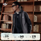 adidas經(jīng)典三條紋運(yùn)動(dòng)連帽夾克外套男女春季新款阿迪達(dá)斯三葉草 深灰   M