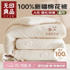 無(wú)印良品A類(lèi)100%棉花被 新疆棉純棉被芯學(xué)生宿舍四季春秋被子4斤150*200cm